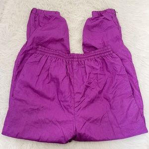 Vintage Bolo Spirit Purple Metalic Joggers Size M